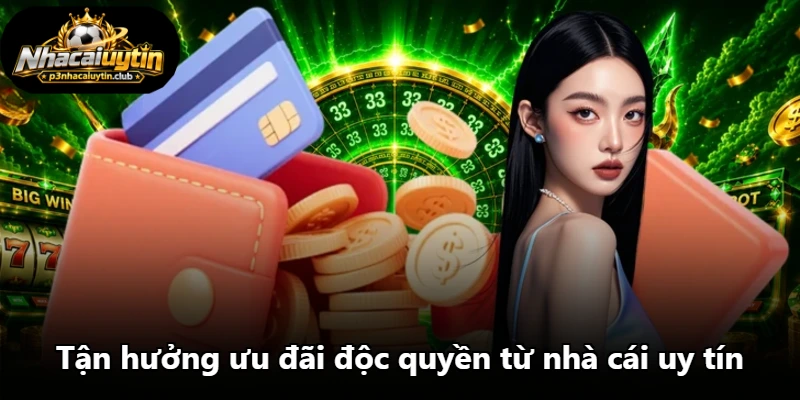Tận hưởng ưu đãi độc quyền từ nhà cái uy tín